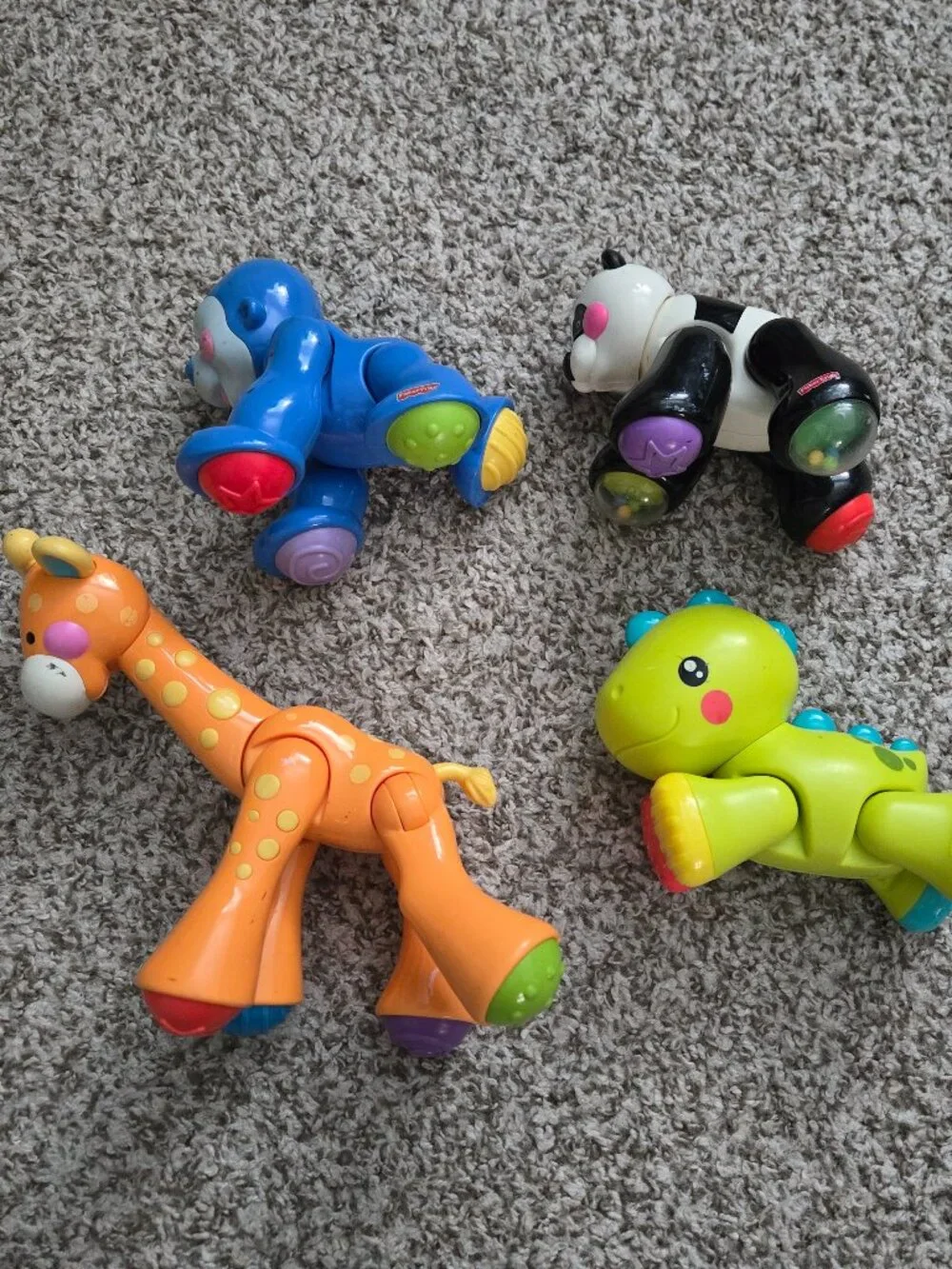 Fisher Price Amazing Animals Baby Rattle Toys | For Toddlers Ages 12-36 Months